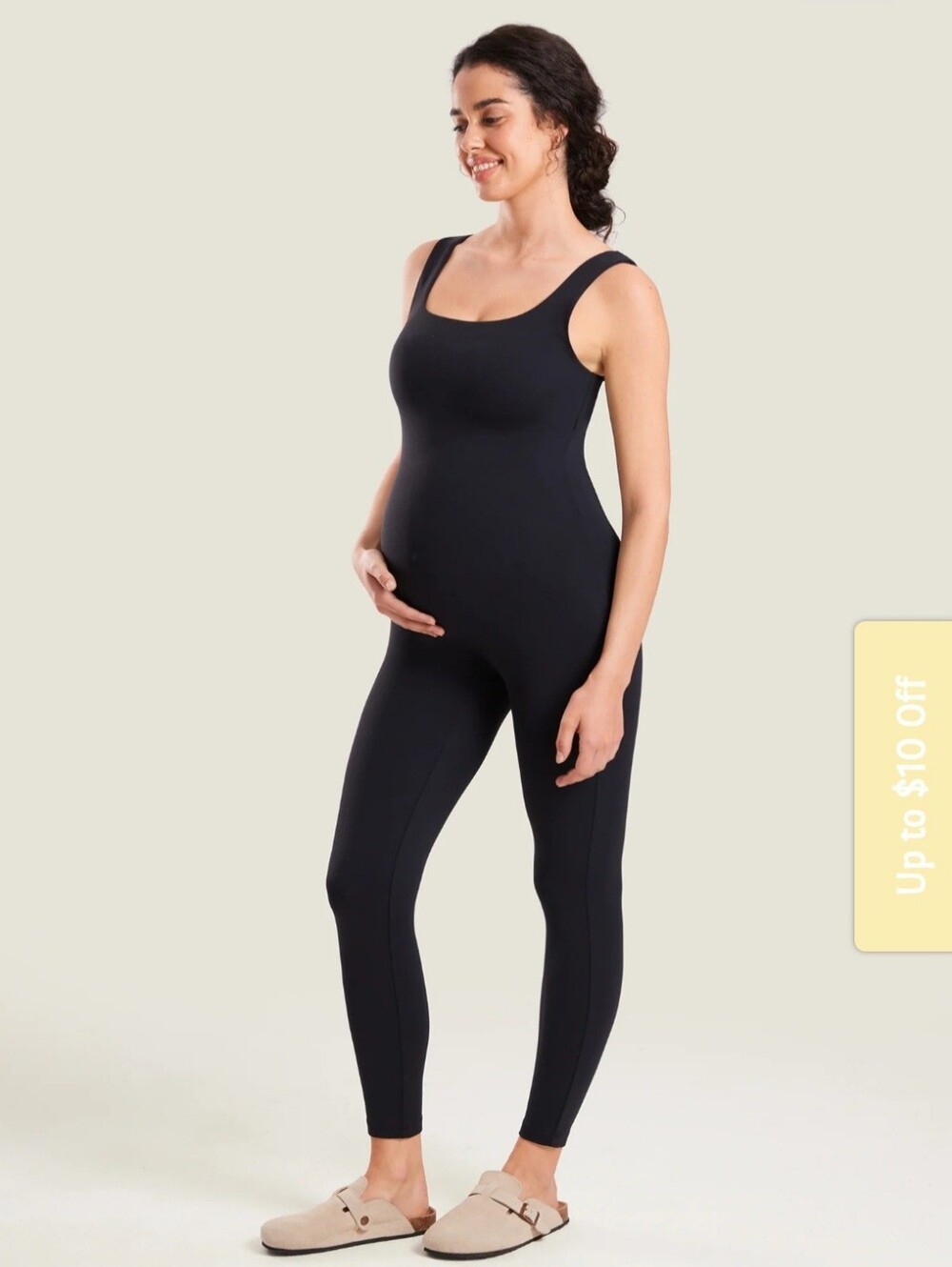 Momanda Black Maternity Jumpsuit